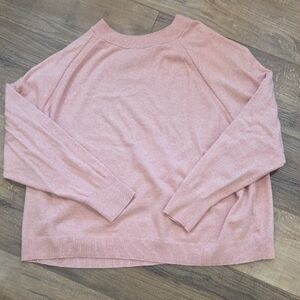 a new day Blush Pink Crew Neck Sweater